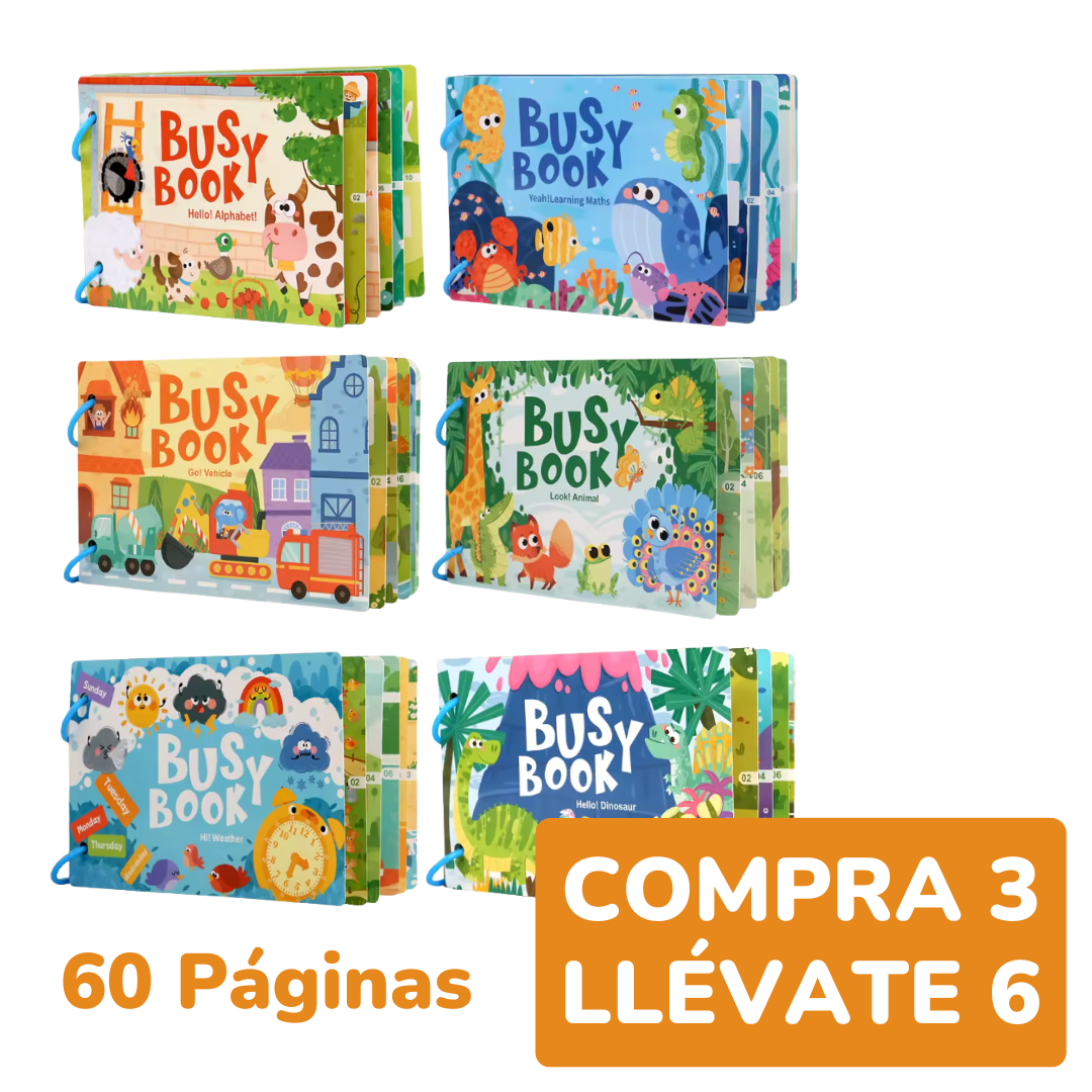 Busy Book - Libro Interactivo Montessori