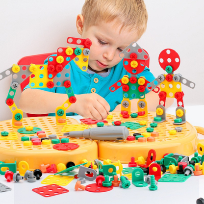 Caja de Herramientas Montessori - Aprende a Reparar y Construir