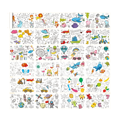 Rollo de Dibujo Creativo - Arte y Diversión sin Límites