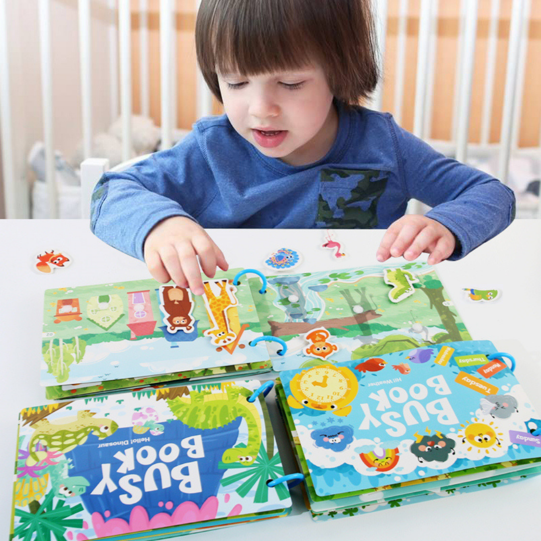 Busy Book - Libro Interactivo Montessori