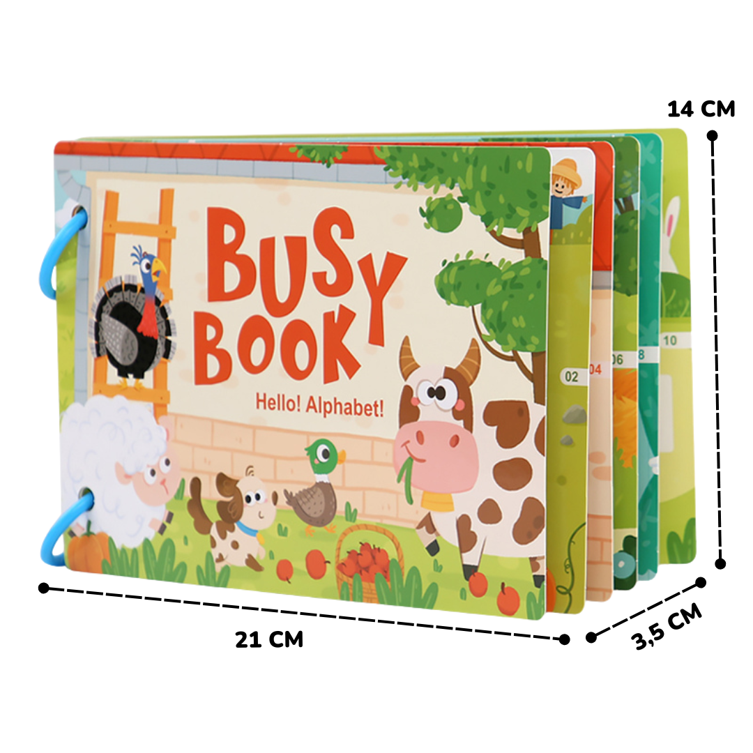 Busy Book - Libro Interactivo Montessori