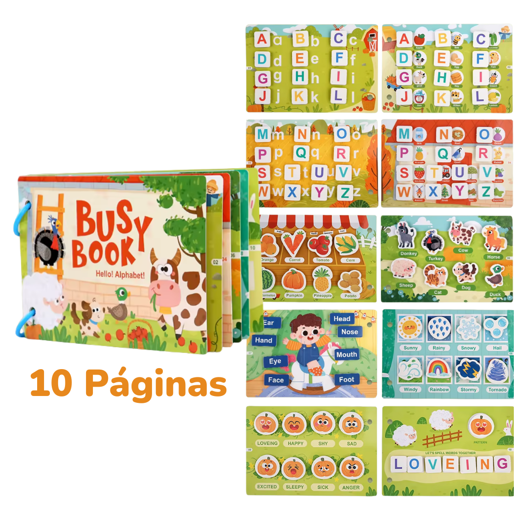 Busy Book - Libro Interactivo Montessori
