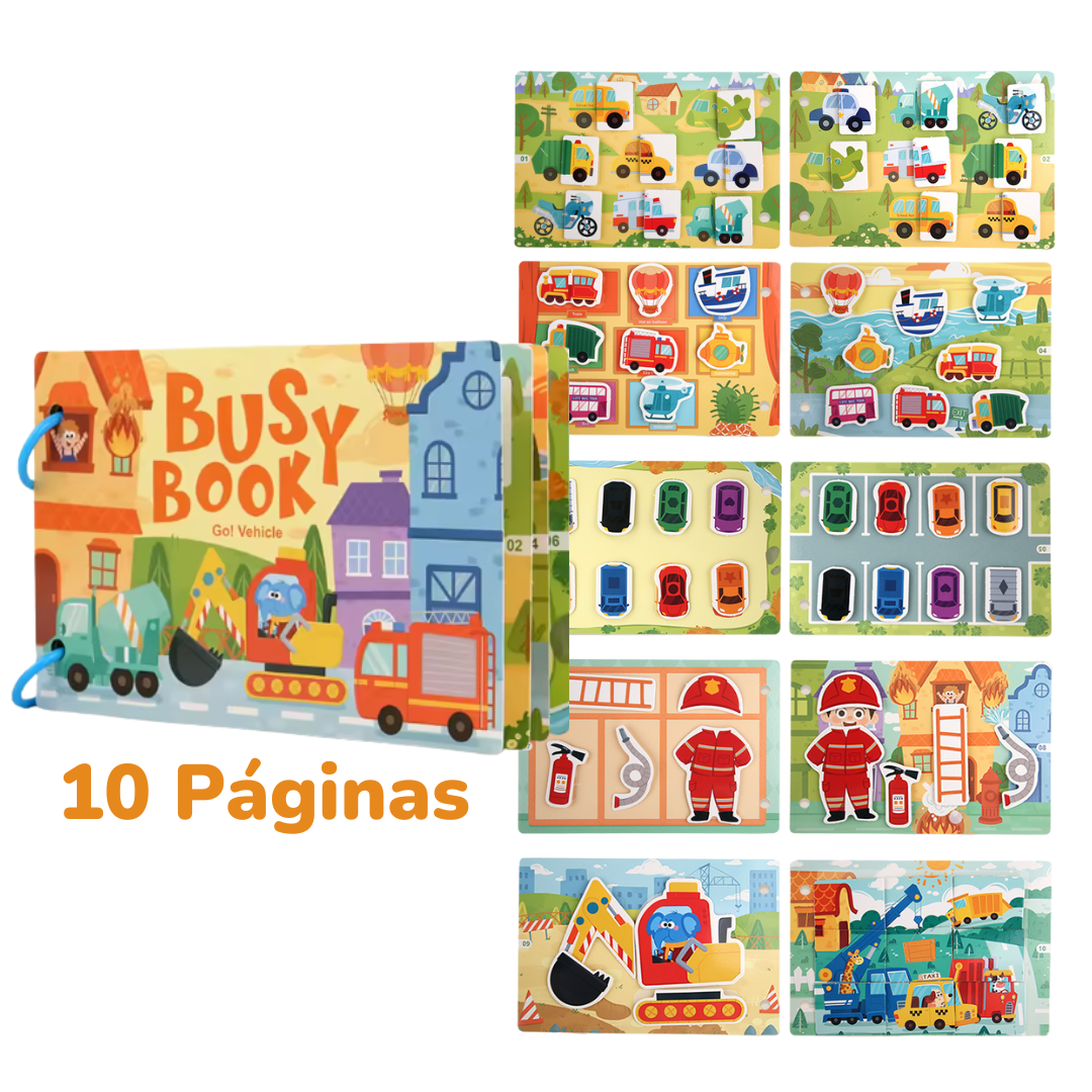 Busy Book - Libro Interactivo Montessori