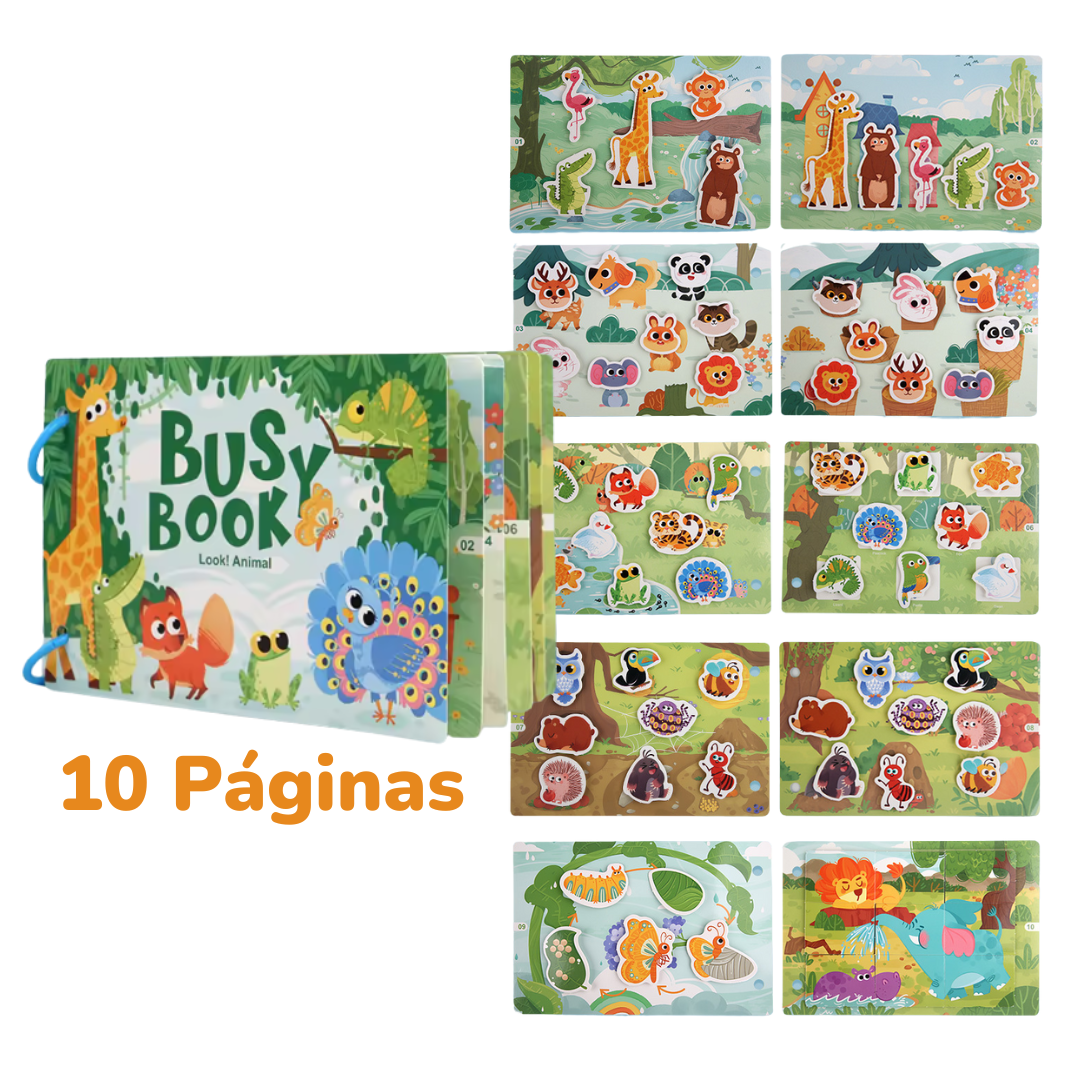 Busy Book - Libro Interactivo Montessori