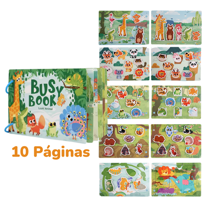Busy Book - Libro Interactivo Montessori