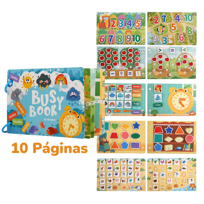 Busy Book - Libro Interactivo Montessori