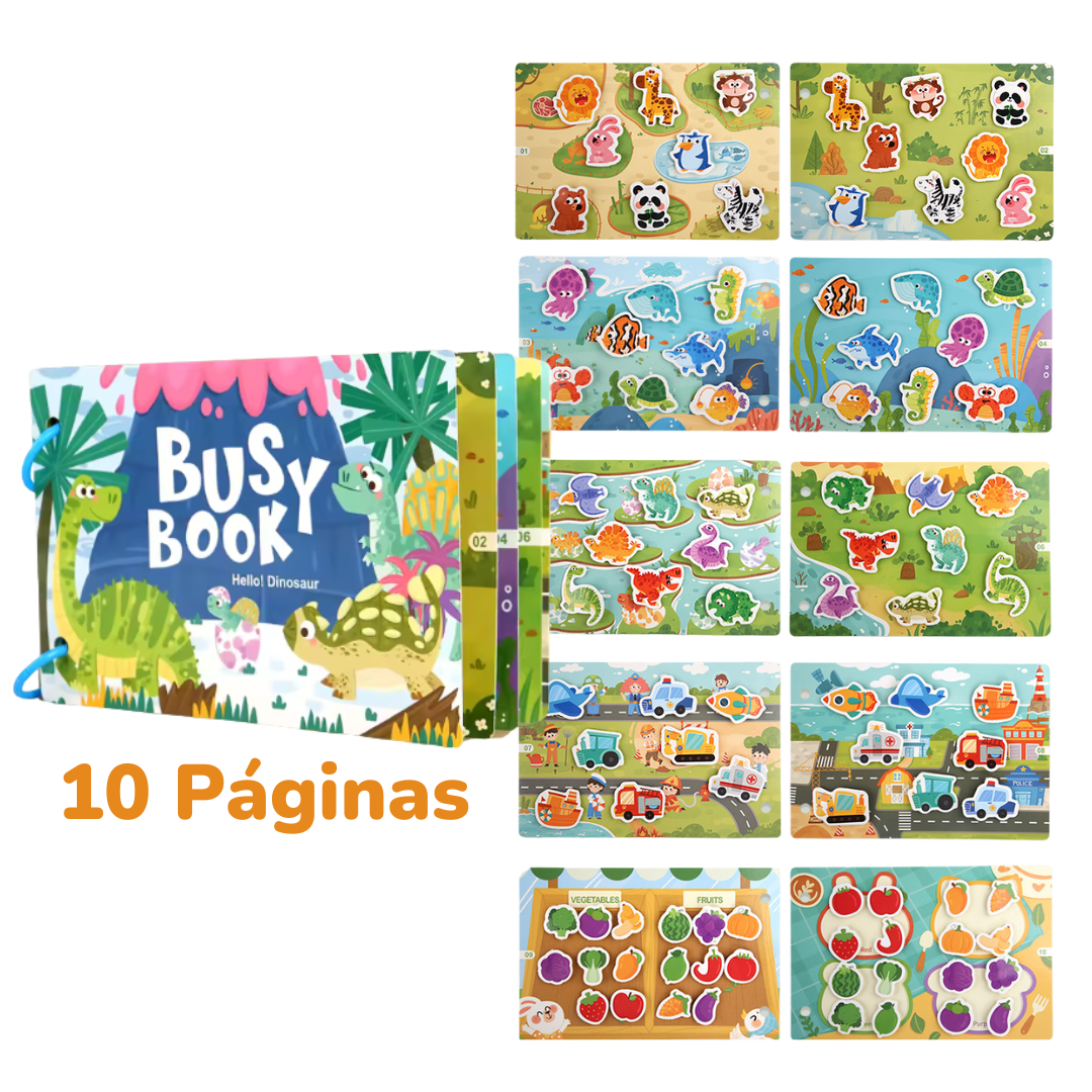 Busy Book - Libro Interactivo Montessori