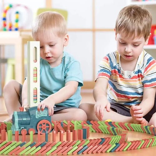 Domino Puzzle Train