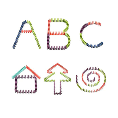 Domino Puzzle Train