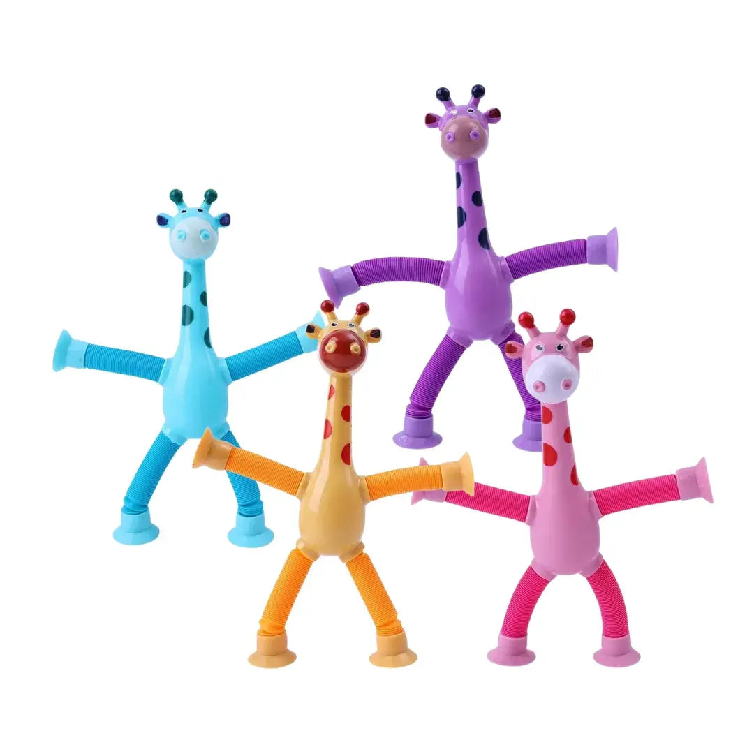 Interactive Giraffe Pop Tubes