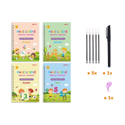 Libro Mágico de Caligrafía - Aprende a Escribir Jugando