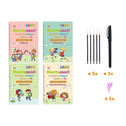 Libro Mágico de Caligrafía - Aprende a Escribir Jugando