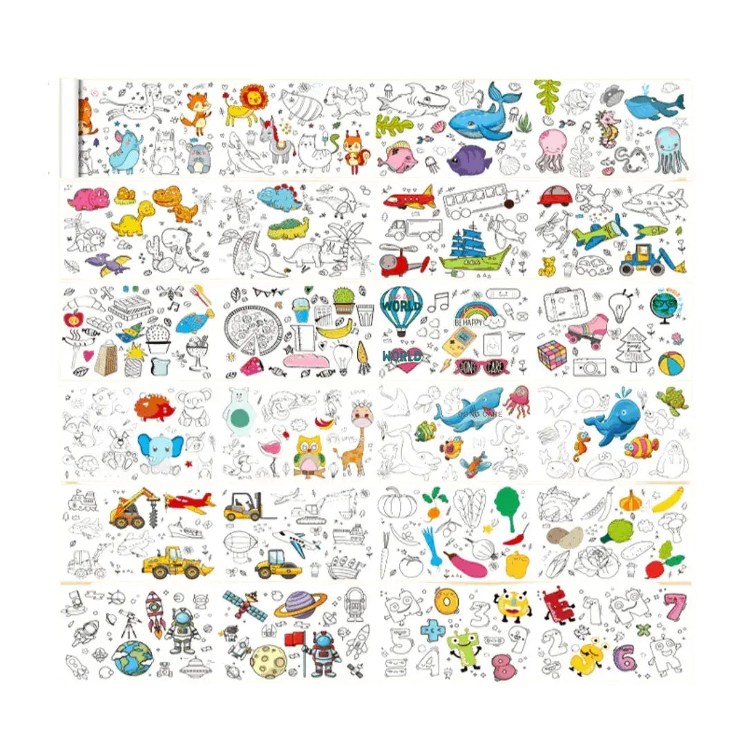 Creative Colouring Roll