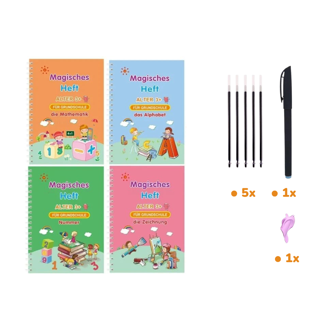 Libro Mágico de Caligrafía - Aprende a Escribir Jugando